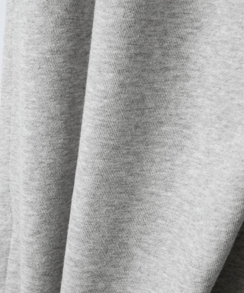 RUUBON（ルーボン）の「【RUUBON】deep tuck wide sweat pants / ディープタックワイドスウェットパンツ（スウェットパンツ・メンズ・ブラック/グレー・L/M/S）」の9枚目の写真