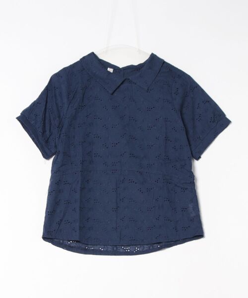 BLANC FICELLE(ブランフィセル)の「バックボタン スキッパー シャツ(シャツ/ブラウス・レディース・サックスブルー/ネイビー/ホワイト/ピンク・M/L/XL)」の19枚目の写真
