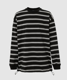 COMME des GARCONS HOMME(R f M\EI)COTTON BORDER T-SHIRT SPINDLE(TVc/Jbg\[)