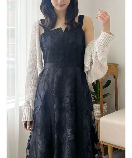 MERCURYDUO（マーキュリーデュオ）の「透かし編みラメボレロカーディガン（カーディガン/ボレロ・レディース・オフホワイト・FREE）」の20枚目の写真