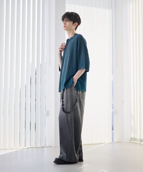 ETELIO（エテリオ）の「本革サークルパーツレザーウォレットチェーン（ウォレットチェーン・メンズ・ブラック・FREE）」の14枚目の写真