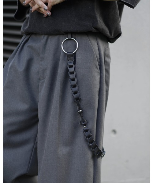 ETELIO（エテリオ）の「本革サークルパーツレザーウォレットチェーン（ウォレットチェーン・メンズ・ブラック・FREE）」の21枚目の写真