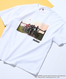 JEANS MATE | 【The Goonies/グーニーズ】プリントTシャツ ドロップショルダー オーバーサイズ(Tシャツ/カットソー)