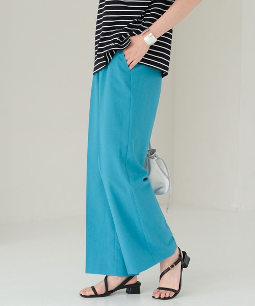 Elura（エルーラ）の「サキソニー風セミフレアパンツ＜低身長サイズあり＞ / 451132（その他パンツ・レディース・ブラウン系その他/ブラック/グリーン系その他4・FREE(S)/MEDIUM/LARGE）」の21枚目の写真