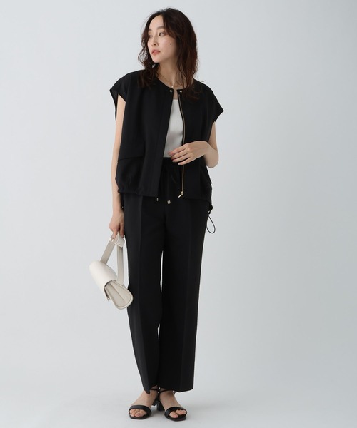 Elura（エルーラ）の「サキソニー風セミフレアパンツ＜低身長サイズあり＞ / 451132（その他パンツ・レディース・ブラウン系その他/ブラック/グリーン系その他4・FREE(S)/MEDIUM/LARGE）」の19枚目の写真