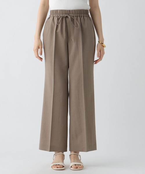 Elura（エルーラ）の「サキソニー風セミフレアパンツ＜低身長サイズあり＞ / 451132（その他パンツ・レディース・ブラウン系その他/ブラック/グリーン系その他4・FREE(S)/MEDIUM/LARGE）」の7枚目の写真