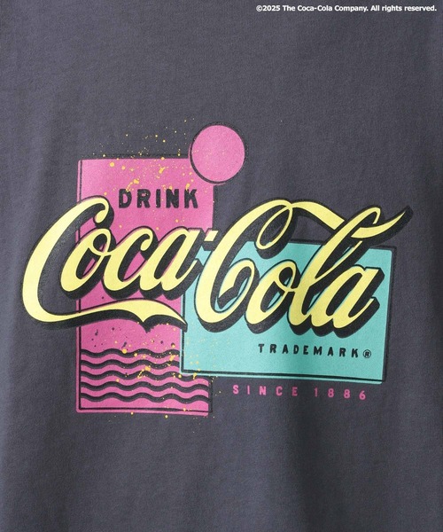 Coca Cola（コカコーラ）の「【Coca-Cola／BAYFLOW】USAコットンプリント半袖Tシャツ（Tシャツ/カットソー・メンズ・チャコール/レッド・MEDIUM/LARGE）」の14枚目の写真