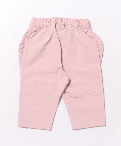 HAKKA KIDS（ハッカキッズ）の「フリルアクセント6分丈スリムパンツ（その他パンツ・キッズ・ピンク/グレー・100cm/130cm/110cm/120cm）」の3枚目の写真