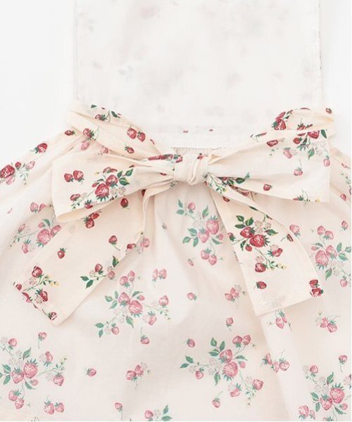 sense of wonder(センスオブワンダー)の「【BOX付】【オーガニック】野イチゴエプロンギフトセット(その他ベビー用品・キッズ・ホワイト系・F)」の7枚目の写真