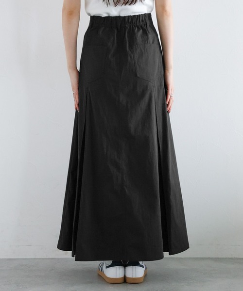 RAGEBLUE（レイジブルー）の「ボックスプリーツチノスカート（スカート・レディース・ブラウン/ホワイト/ブラック・FREE）」の18枚目の写真