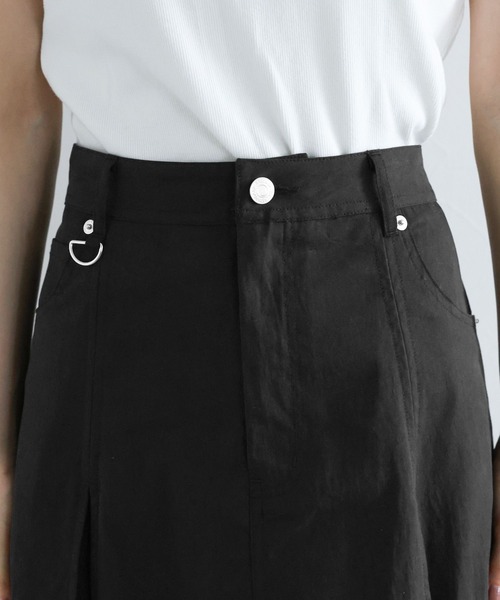 RAGEBLUE（レイジブルー）の「ボックスプリーツチノスカート（スカート・レディース・ブラウン/ホワイト/ブラック・FREE）」の19枚目の写真