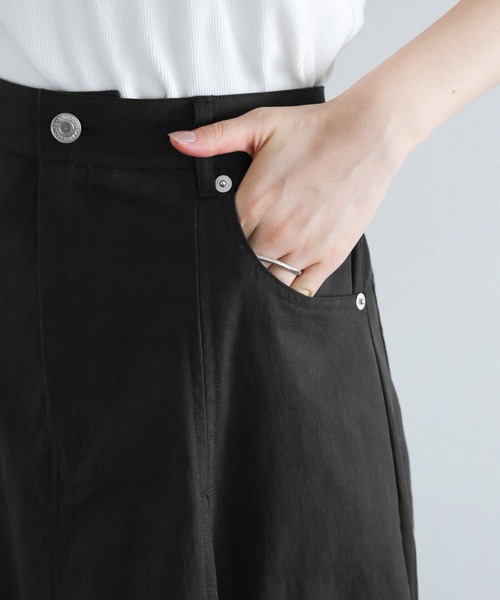 RAGEBLUE（レイジブルー）の「ボックスプリーツチノスカート（スカート・レディース・ブラウン/ホワイト/ブラック・FREE）」の20枚目の写真