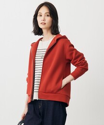 J.PRESS（ジェイプレス）の「ダンボールジャージー ジップアップ パーカー（パーカー）」