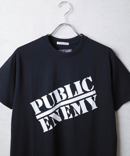 ROCK-OFF(ロックオフ)の「【ROCK-OFF】PUBLIC ENEMY LOGO T-SHIRTS(Tシャツ/カットソー・メンズ・ブラック・LARGE/X-LARGE/MEDIUM)」の3枚目の写真