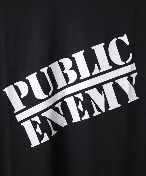 ROCK-OFF(ロックオフ)の「【ROCK-OFF】PUBLIC ENEMY LOGO T-SHIRTS(Tシャツ/カットソー・メンズ・ブラック・LARGE/X-LARGE/MEDIUM)」の5枚目の写真