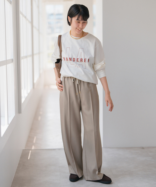 Spick and Span 未使用 パックサテンイージーカーゴパンツ Spick&Span