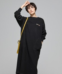 KRIFF MAYER（クリフメイヤー）の「【伸縮性･ストレッチ】もちのびワンピース（ワンピース）」