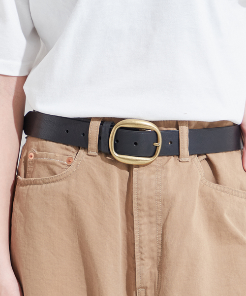MAISON BOINET/メゾンボワネ】35MM CASUAL BELT IN CALF：ベルト