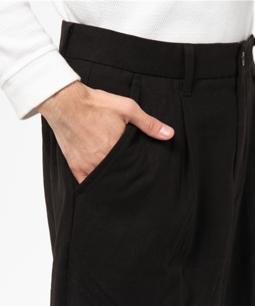 CIAOPANIC（チャオパニック）の「【Ciaopanic】TRストレッチワイドスラックスPT（その他パンツ・メンズ・グレー/ブラック・LARGE/MEDIUM）」の7枚目の写真