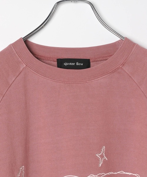 ajouter flow（アジューテフロー）の「【ajouter flow】universe pigment T shirt（Tシャツ/カットソー・メンズ・ピンク/ブラック・M/L）」の14枚目の写真