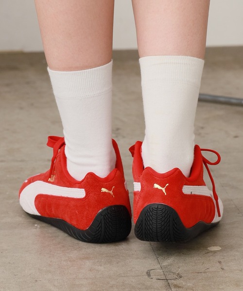 PUMA(プーマ)の「PUMA/プーマ SPEEDCAT OG スニーカー(スニーカー・メンズ・ブラック/レッド/ブラウン・28/27/26/25/24/23/23.5/24.5/26.5/27.5)」の18枚目の写真