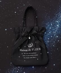 Maison de FLEUR（メゾンドフルール）の「スターシャイニーリボントートバッグ（トートバッグ）」