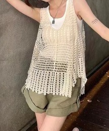 セール】【SON OF THE CHEESE / サノバチーズ】Line Vest（ベスト