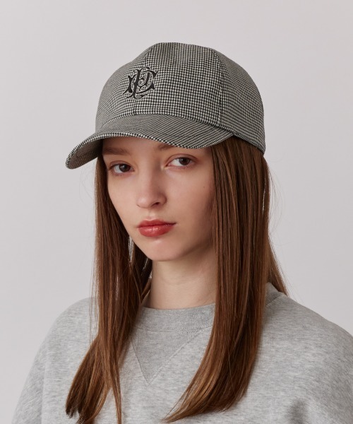 Chapeau d' O（シャポードオー）の「Chapeau d' O  Autumn Emblem Cap / シャポードオー（キャップ・レディース・ワイン/ブラック/ホワイト・FREE）」の11枚目の写真