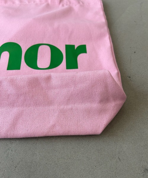 SANSeLF(サンセルフ)の「【SANSeLF】ロゴトートバッグ ビッグサイズ キャンバス saa25a027(トートバッグ・レディース・ピンク・FREE)」の5枚目の写真