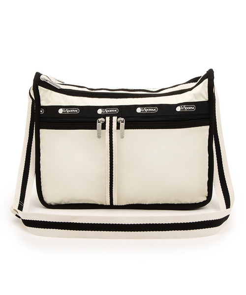 LeSportsac(レスポートサック)の「DELUXE EVERYDAY BAG スペクテイターサンドバー/ブラック(ショルダーバッグ・レディース・ホワイト・FREE)」の5枚目の写真