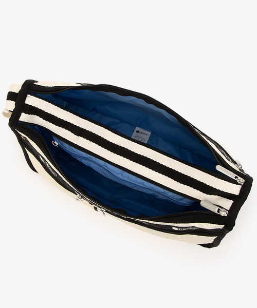 LeSportsac(レスポートサック)の「DELUXE EVERYDAY BAG スペクテイターサンドバー/ブラック(ショルダーバッグ・レディース・ホワイト・FREE)」の9枚目の写真