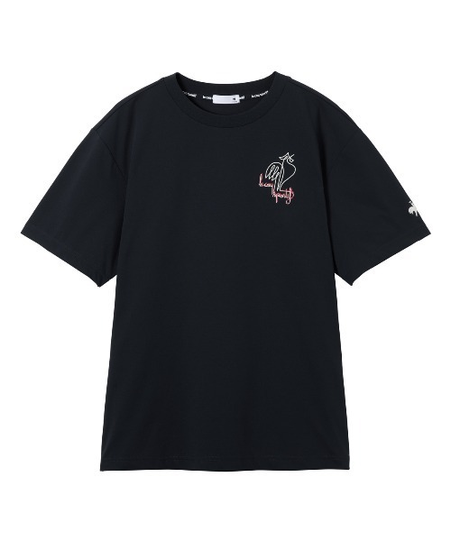 le coq sportif（ルコックスポルティフ）の「【ルコックスポルティフ】吸汗速乾/ストレッチ/UVカット/遮熱半袖Tシャツ（Tシャツ/カットソー・メンズ・ブラック/ネイビー/ホワイト・M/L/XL）」の3枚目の写真