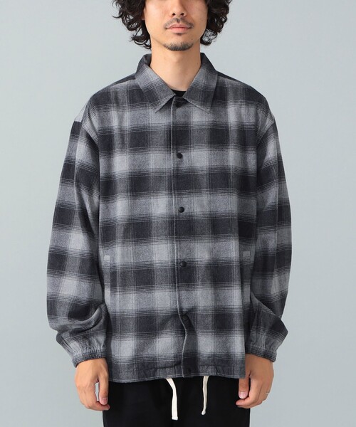 PENDLETON（ペンドルトン）の「【別注】PENDLETON / コーチ ジャケット（その他アウター・メンズ・チャコールグレー/ブラウン・SMALL/LARGE/MEDIUM）」の6枚目の写真