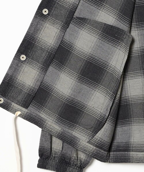 PENDLETON（ペンドルトン）の「【別注】PENDLETON / コーチ ジャケット（その他アウター・メンズ・チャコールグレー/ブラウン・SMALL/LARGE/MEDIUM）」の11枚目の写真