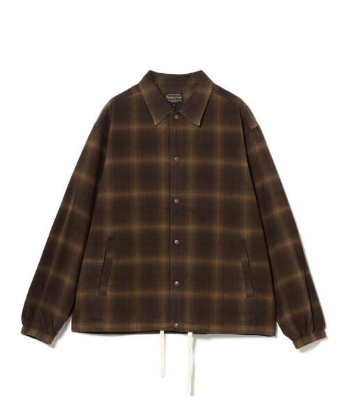 [新品] ペンドルトン　ベルテッドコート DELUXE (デラックス) DELUXE x PENDLETON COAT(デラックス×ペン