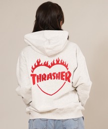 THRASHER/スラッシャー ジップアップパーカー 254TH2PK051