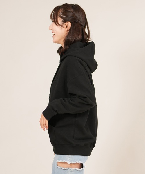 THRASHER(スラッシャー)の「THRASHER/スラッシャー ジップアップパーカー 254TH2PK051(パーカー・レディース・ホワイト×レッド/ホワイト×ホワイト/ブラック×レッド/ブラック×ブラック・M/L)」の21枚目の写真