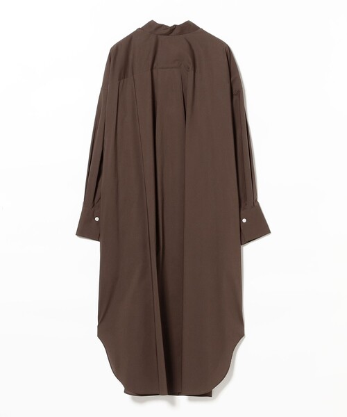 Demi-Luxe BEAMS(デミルクス ビームス)の「タイプライター シャツ ワンピース(ワンピース・レディース・ネイビー/ブラウン/サックスブルー・ONE SIZE)」の18枚目の写真