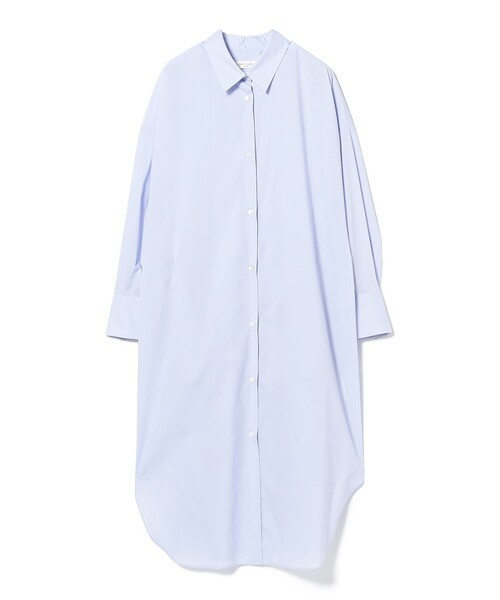 Demi-Luxe BEAMS(デミルクス ビームス)の「タイプライター シャツ ワンピース(ワンピース・レディース・ネイビー/ブラウン/サックスブルー・ONE SIZE)」の20枚目の写真