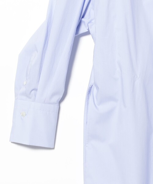 Demi-Luxe BEAMS(デミルクス ビームス)の「タイプライター シャツ ワンピース(ワンピース・レディース・ネイビー/ブラウン/サックスブルー・ONE SIZE)」の22枚目の写真