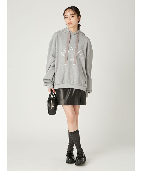 FRAY I.D（フレイアイディー）の「レザーライクアシメタックミニ