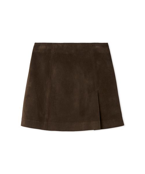 セール】レザーライクアシメタックミニスカート（スカート）｜FRAY I.D