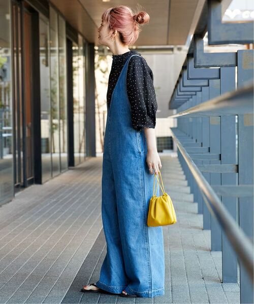 B.C STOCK（ベーセーストック）の「《追加6》手洗い可 / フレンチリネン2wayブラウス（シャツ/ブラウス・レディース・カーキ/ピンク/ホワイト/ブラックミックス/ブルー・FREE）」の20枚目の写真