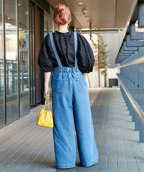 B.C STOCK（ベーセーストック）の「《追加6》手洗い可 / フレンチリネン2wayブラウス（シャツ/ブラウス・レディース・カーキ/ピンク/ホワイト/ブラックミックス/ブルー・FREE）」の21枚目の写真