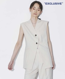 ベスト ジレ 「THE TOKYO/ザトウキョウ」Sleeveless Jacket/スリーブレスジャケット/ジレベスト レディース THE PERMANENT EYE ベスト ジレ 「THE TOKYO/ザトウキョウ
