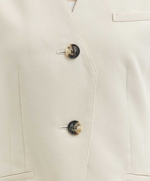 AKIRANAKA/アキラナカ】EX.V Neck Gilet/別注Vネックジレベスト