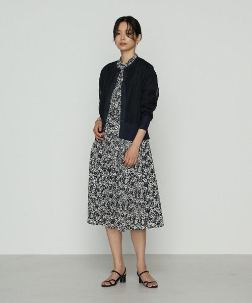 K.T KIYOKO TAKASE（キヨコタカセ）の「二重編みラメニット カーディガン（ニット/セーター・レディース・グレー/ブラック系その他・FREE）」の8枚目の写真