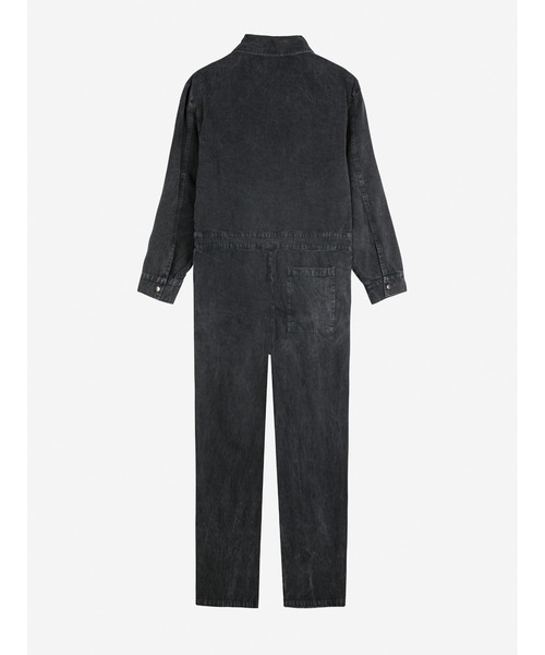 BOBO CHOSES(ボボショーズ)の「Denim zip-up jumpsuit(サロペット/オーバーオール・レディース・ダークグレー・S/M/L/XL/XS)」の2枚目の写真