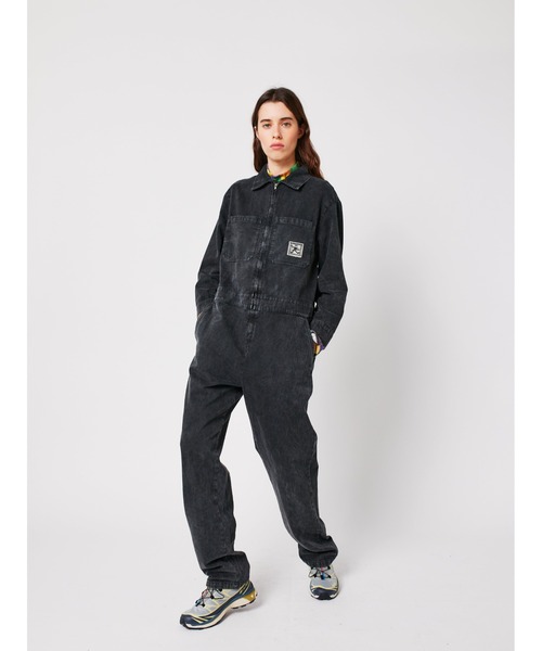 BOBO CHOSES(ボボショーズ)の「Denim zip-up jumpsuit(サロペット/オーバーオール・レディース・ダークグレー・S/M/L/XL/XS)」の11枚目の写真