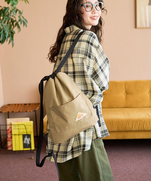 FREAK'S STORE（フリークスストア）の「限定展開  KELTY×FREAK'S STORE/ケルティ 別注 ナップサック（リュック）（バックパック/リュック・レディース・ブラック/ブルーグリーン/レオパード/モカ・ONE SIZE）」の18枚目の写真